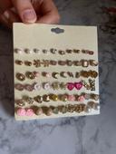 Lot de boucles d’oreilles