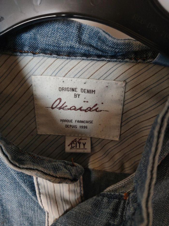 Chemise effet jean 4ans • Okaïdi - photo numéro 2