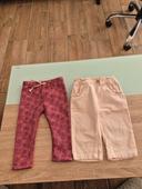 Pantalons chauds - 12 mois