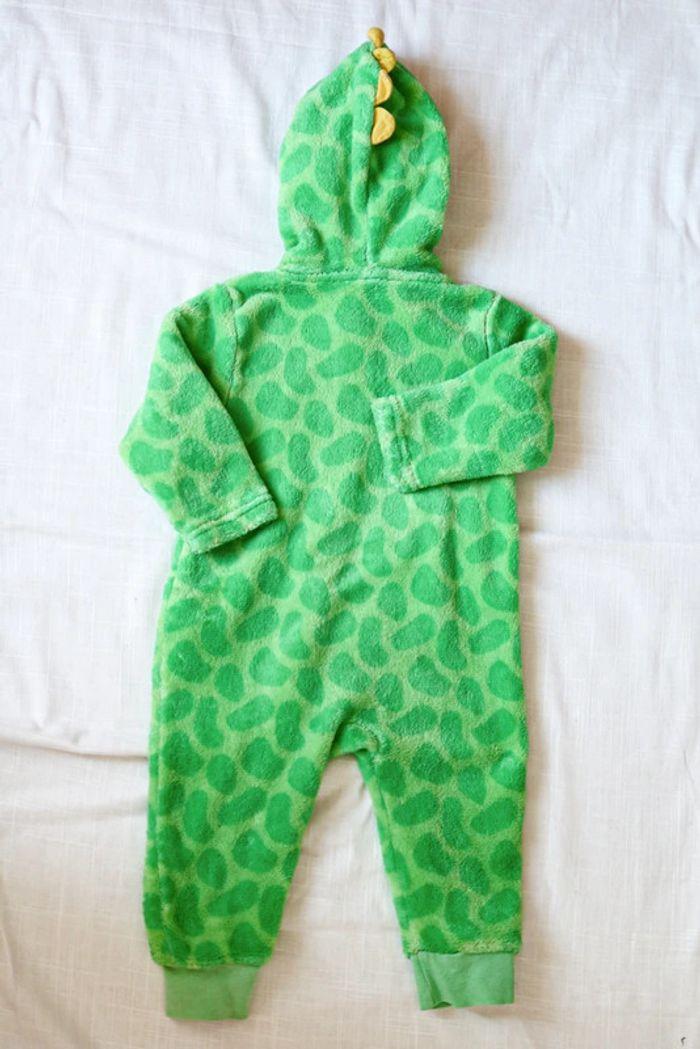 Combinaison sur pyjama dragon vert, Tex, 18 mois - photo numéro 6