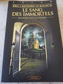 Livre Le sang des Immortels- Eric et Richard Le Boloc'h