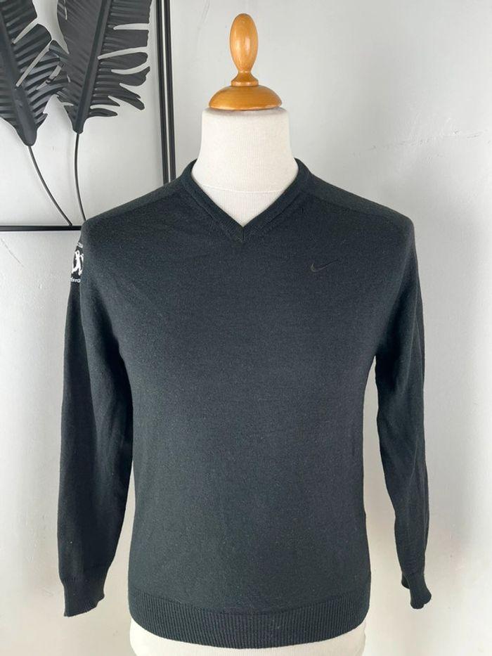 Sous Pull Nike Golf noir en Laine - photo numéro 1