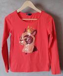 T-shirt manches longues motif en sequins Gap