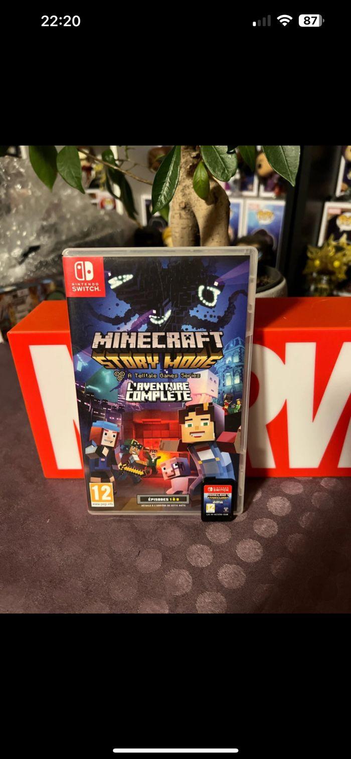 Jeu Nintendo Switch minecraft story mode - photo numéro 1