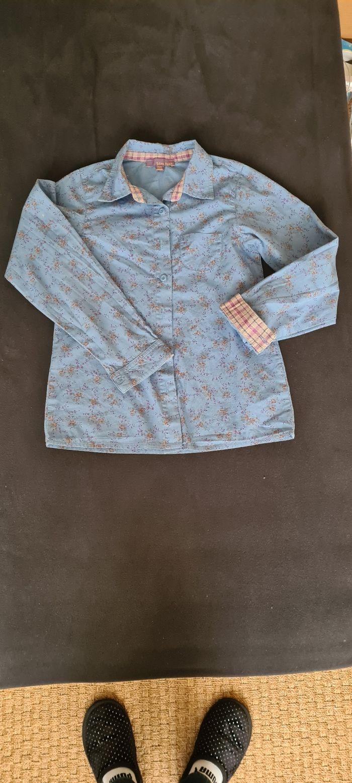 Chemise à fleurs pour fille de 10 ans - photo numéro 1