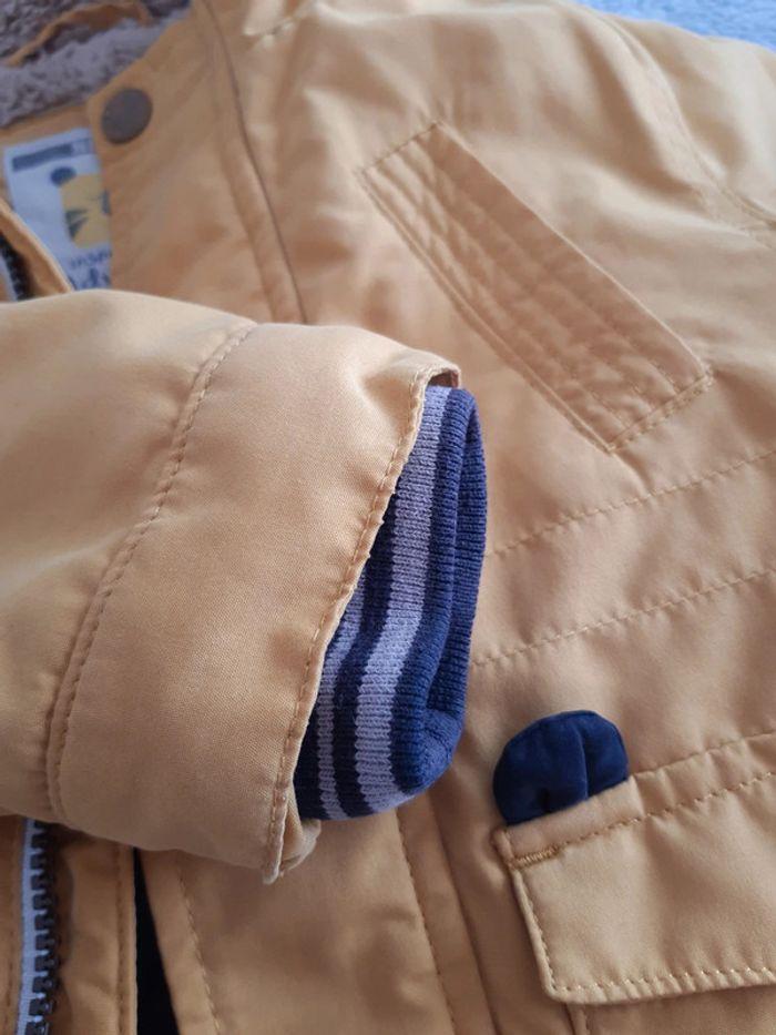 Manteau jaune TBE marque Next 18-24M - photo numéro 4