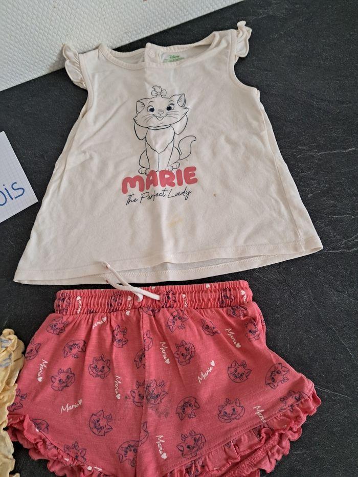 Ensemble short et t-shirt Disney 18 mois - photo numéro 3