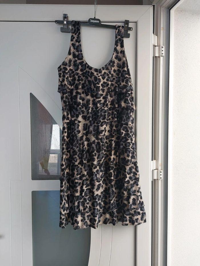 Robe à volant  leopard - photo numéro 2