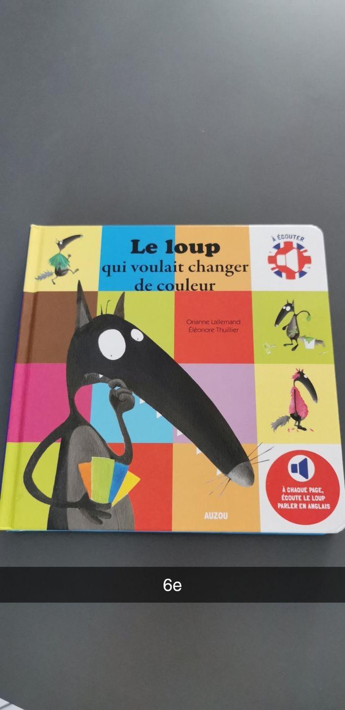 Livre le loup - photo numéro 1