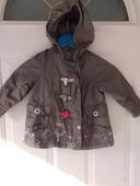 Parka manteau Vertbaudet taille 2 ans