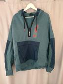 Pull sweat à capuche nike air max taille xl vert