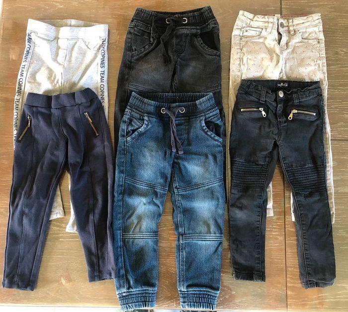 64 - lot 6 pantalons 4 ans - photo numéro 1