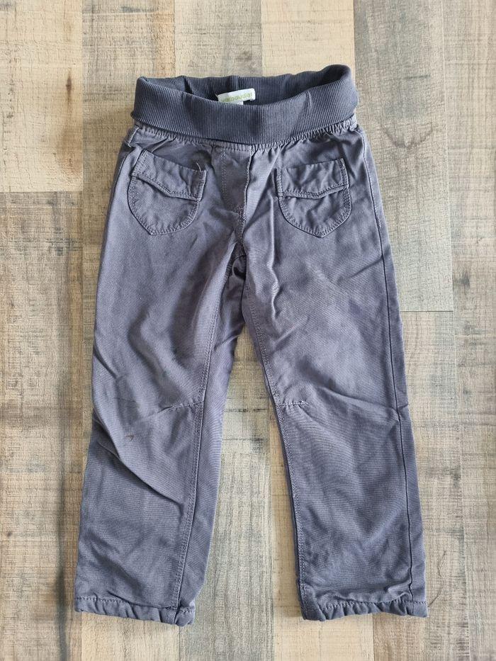 Pantalon gris polaire 3 ans - photo numéro 2