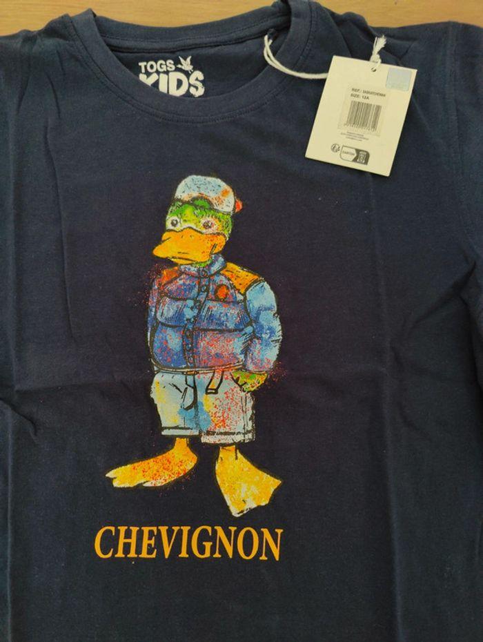 Tee-shirt Chevignon - Taille 12 ans - Neuf - photo numéro 4