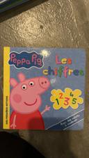 Livre cartonné Peppa les chiffres