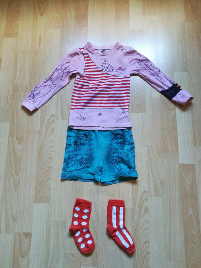 Pyjama pirate ou déguisement 4-5 ans - photo numéro 1