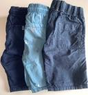 Lot de 3 bermudas 5ans Okaidi