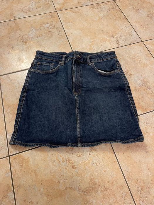 Jupe en jeans Zara - Taille 40 - photo numéro 1