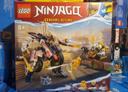 LEGO 71792 NINJAGO Le Robot Bolide Transformable de sora.