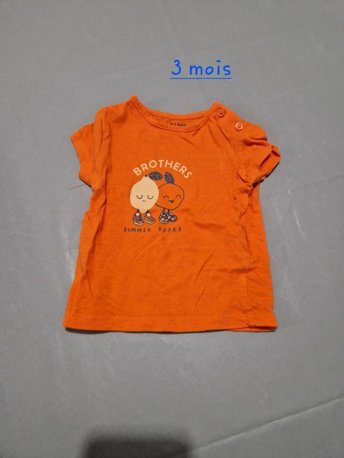 Tee shirt 3 mois - photo numéro 1