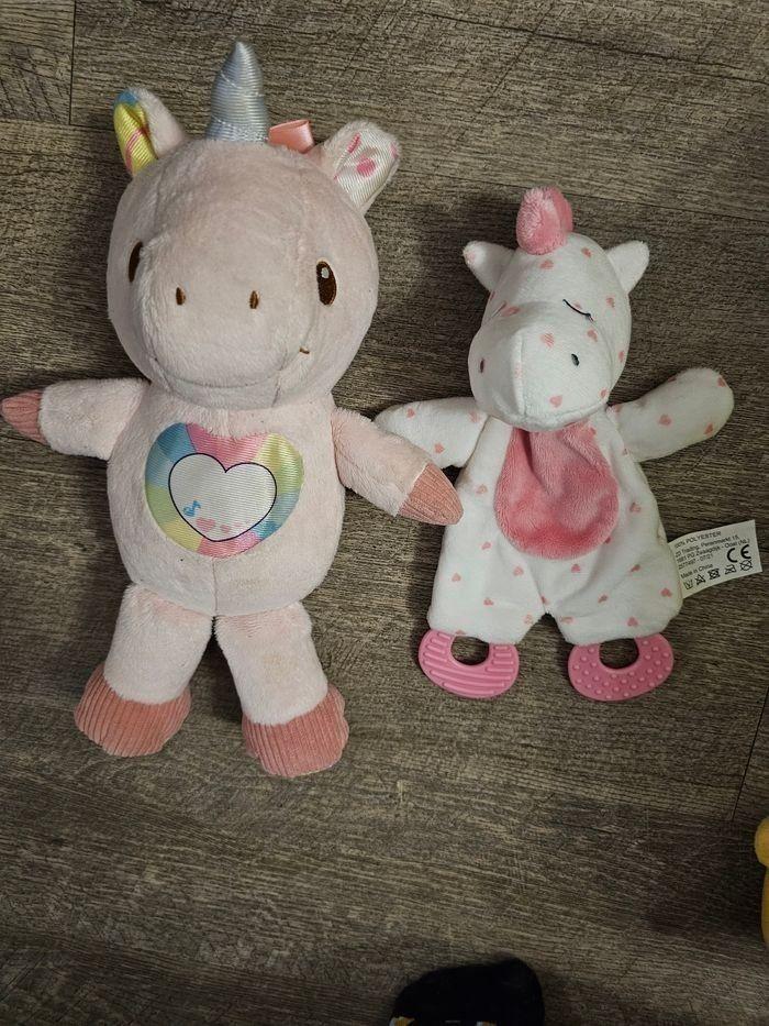 Lots peluche licorne