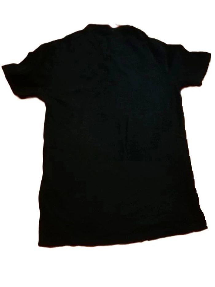 Tee shirt celio petit col en v Taille S noir - photo numéro 3