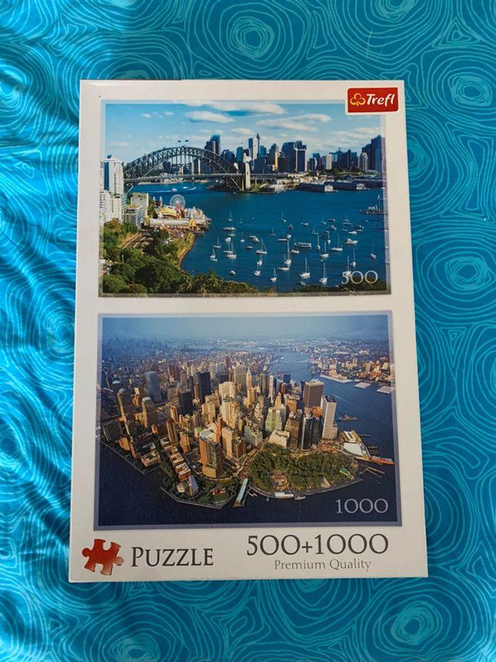 Puzzle 1000 et 500 pièces