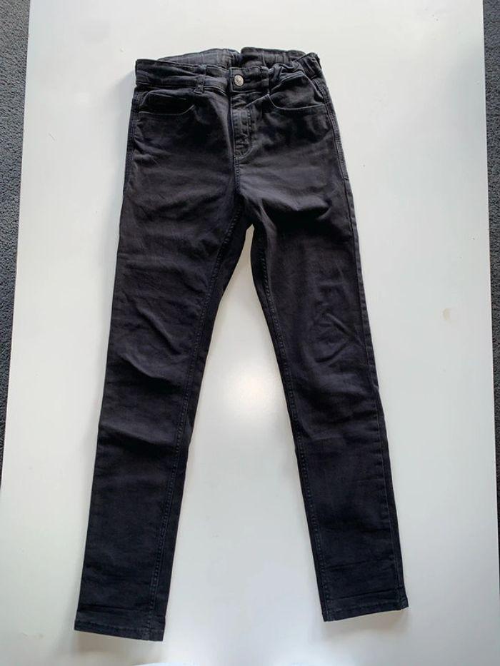 Jeans noir slim Kiabi 144/155cm (10/12ans) - photo numéro 2