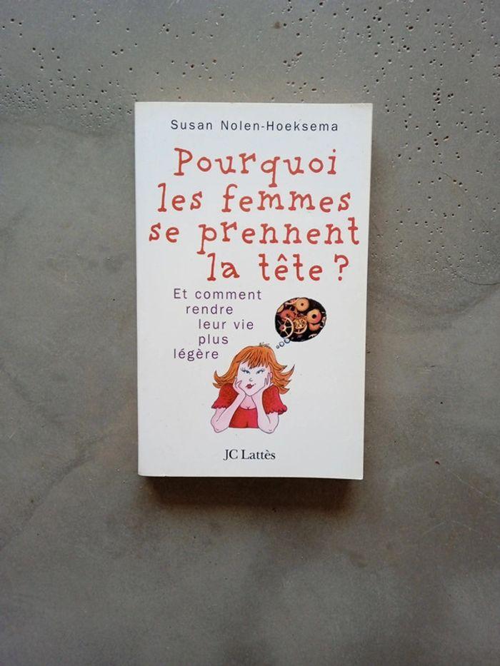 Livre pourquoi les femmes se prennent la tête ? - photo numéro 1