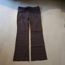 Pantalon carreau marron