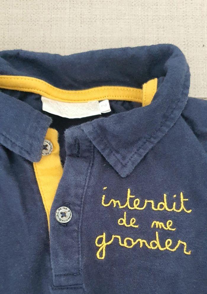 Robe interdit de me gronder 2ans - photo numéro 2