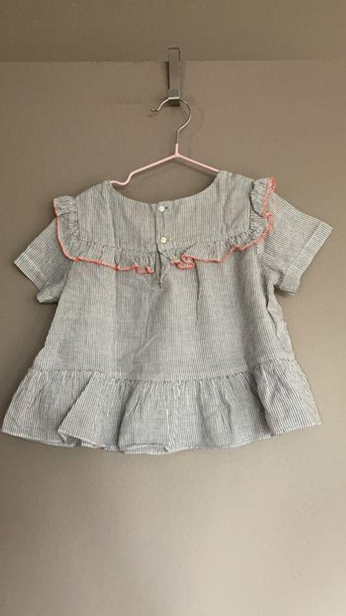 Bonpoint Blouse rayée 4 ans - photo numéro 3