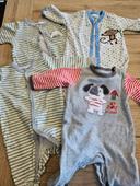 Lot pyjamas légers taille 3 mois