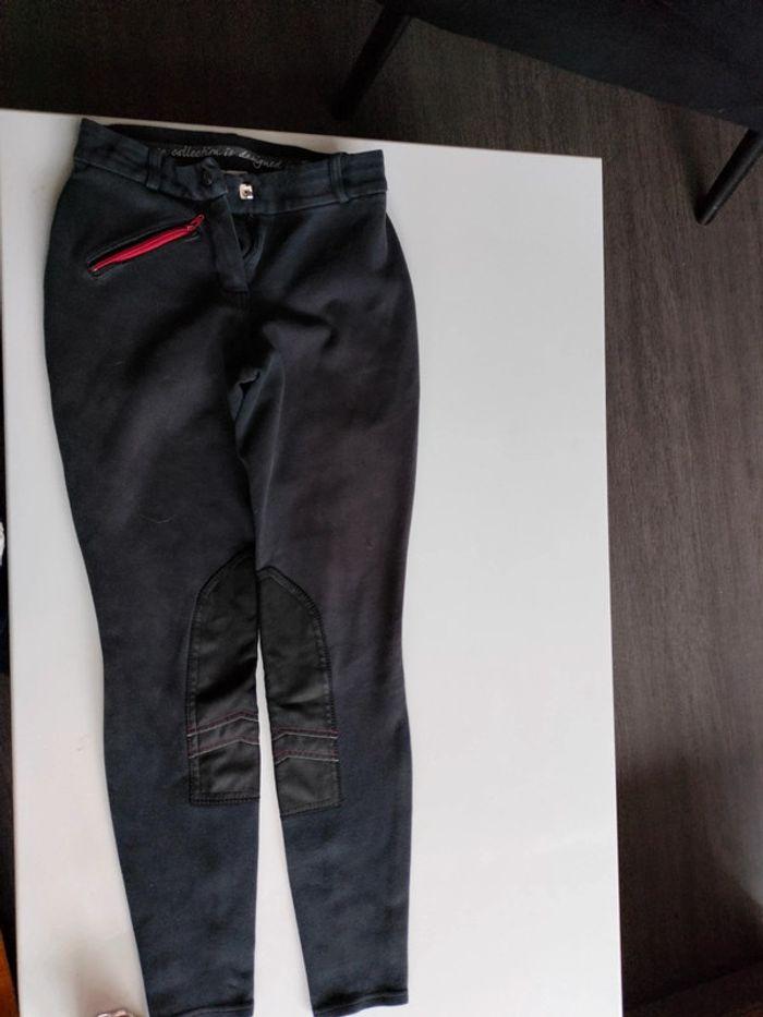 Pantalon fouganza équitation T XS noir - photo numéro 2