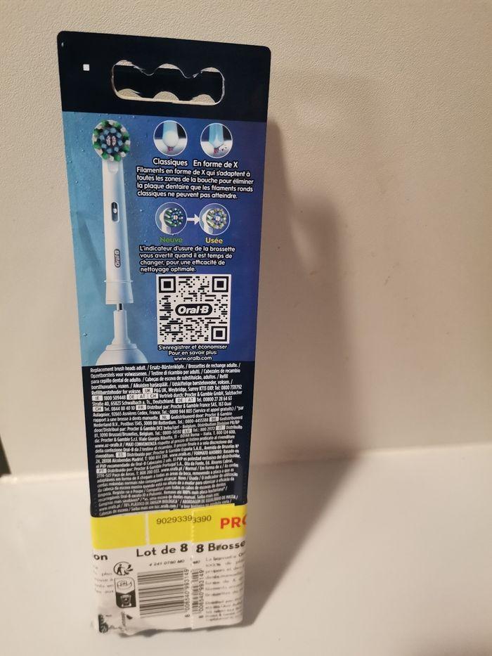 Lot de 8 brossette oral B - photo numéro 2