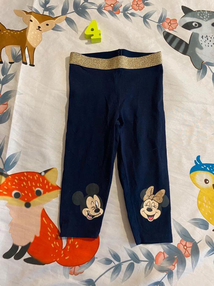 Petit legging Mickey et Minnie - photo numéro 1