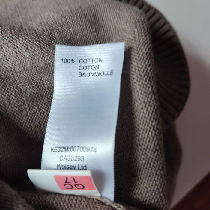 Pull beige 100% coton pour homme taille XXL ou 56, Morley - photo numéro 6