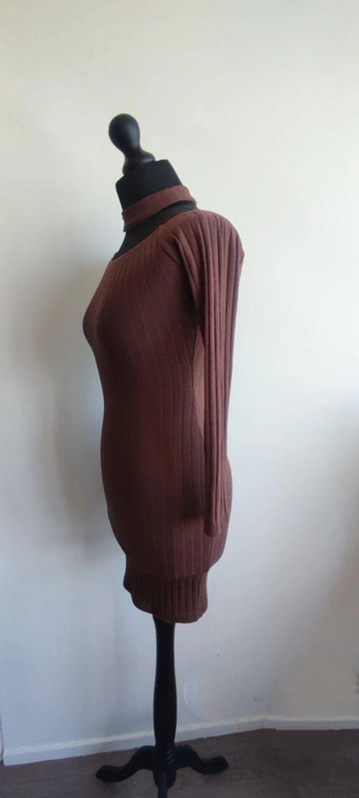 🎀 Robe originale marron Taille S Comme Neuve - photo numéro 5