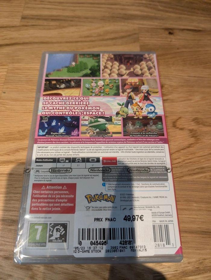 Pokémon perle scintillante switch neuf sous blister - photo numéro 2