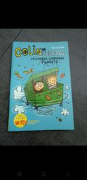 Livre Colin de l'espace "La course cosmique puante"