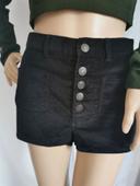 Short noir velours. Taille 36. Jennyfer.