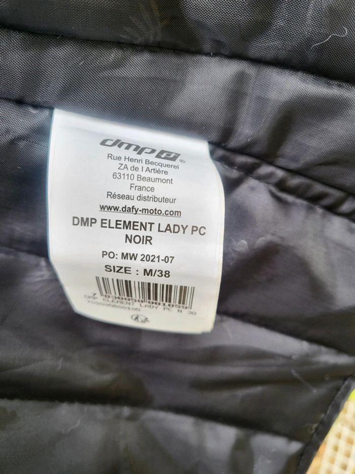 Veste Élément Lady Noir DMP moto taille 38 - photo numéro 9