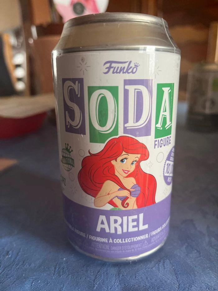 Figurine Funko Pop Canette Soda Ariel la petite Sirène scellé - photo numéro 1