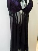 Nuisette noire et violette 95 B