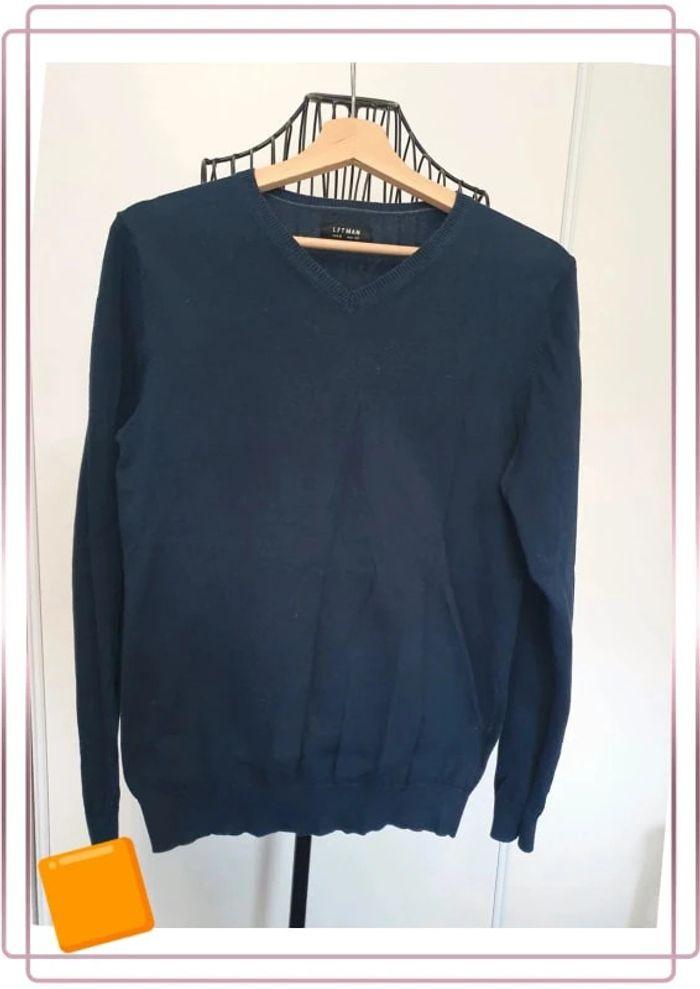 🌻Pull bleu marine taille S Lftman - photo numéro 1