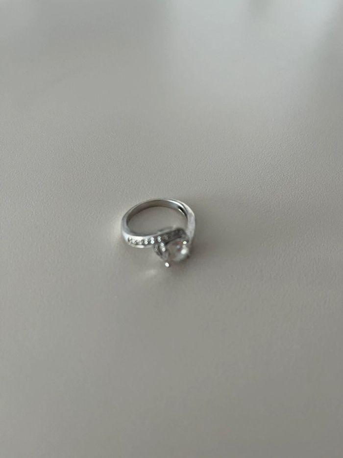 Bague en argent et zirconium - photo numéro 3