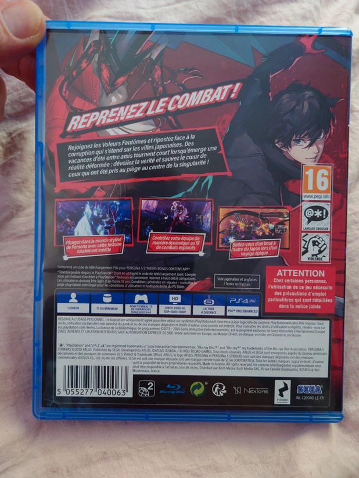 Persona 5 Strikers PS4 TBE - photo numéro 2