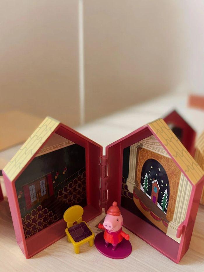 2003 Peppa Pig Abd 7 Maisonnettes avec 7 personnages et accessoires - photo numéro 12