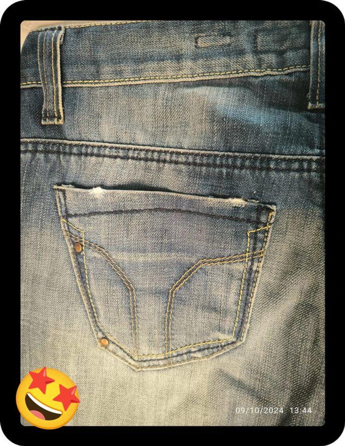 Jeans taille basse coupe boy fit  Miss sixty taille 38 - photo numéro 7