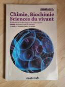 Livre Chimie Biochimie Sciences du Vivant